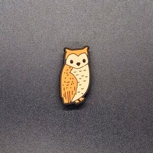 (5/$15) Owl Croc Charm